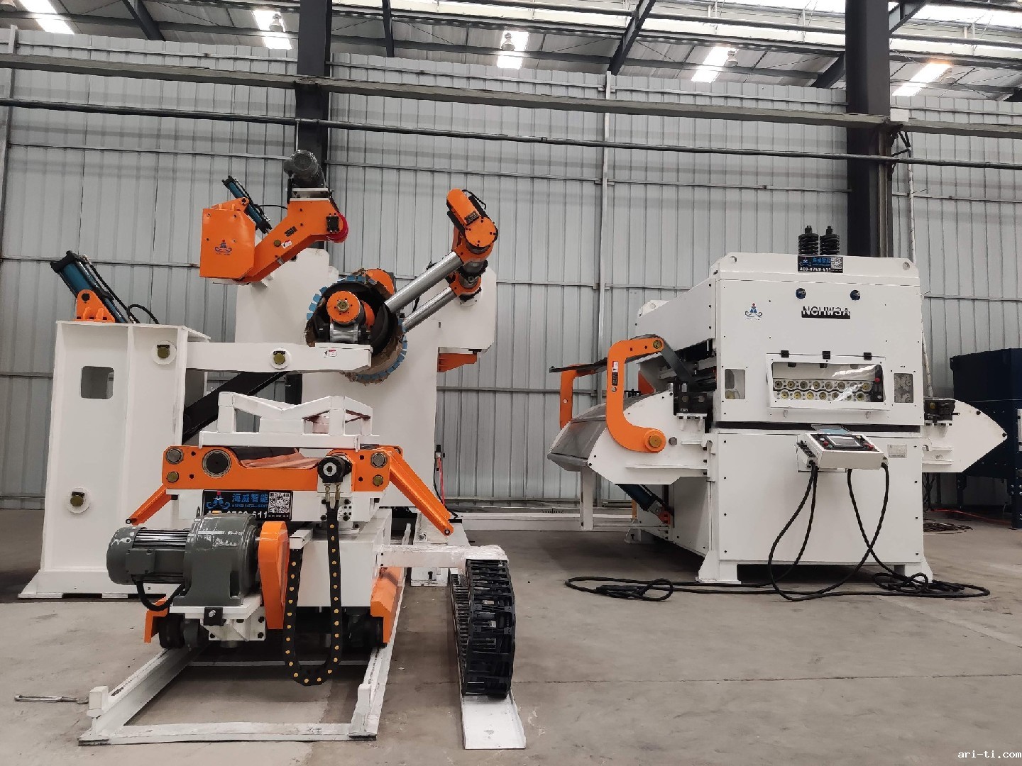 汽车行业6.0mm厚激光切割送料线